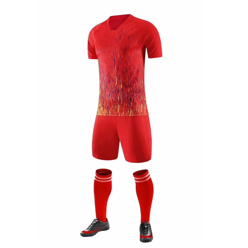 Chất lượng cao bóng đá Jersey đội thiết kế mới nhất với biểu tượng tùy chỉnh/Bóng đá mặc Set đồng phục bóng đá để bán