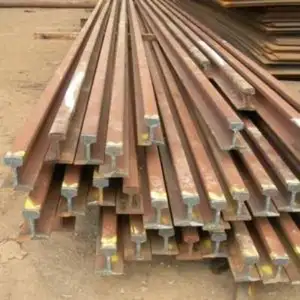 Trilhos usados de sucata de ferro 100% puro ferro fundido usado Hms Trilhos para venda