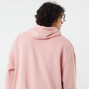 Meilleur streetwear personnalisé pour hommes, sweat à capuche avec cordon de serrage, polaire, vintage, double couche, délavé à l'acide, avec soleil, sweats à capuche pour hommes - Product Image 5