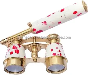 New Nautical Vintage Style Opera Glasses Binoculars with 3X Magnification and Crystal Clear Optics for Kids Adults