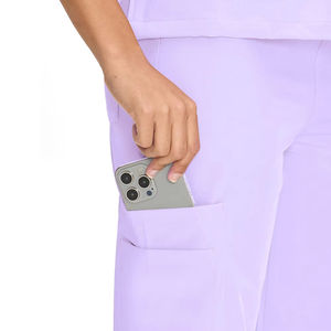 Conjuntos de Uniformes Médicos Elegantes 2025, Uniforme de Enfermera para Hospital, Conjunto de Uniformes Médicos de Manga Corta para Mujer, Conjuntos de Jogger Médicos - Product Image 5