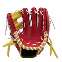 Guantes de Béisbol Duraderos, Ligeros, Cómodos, de Alta Calidad, Personalizables en Tamaños y Colores, para Uso Profesional