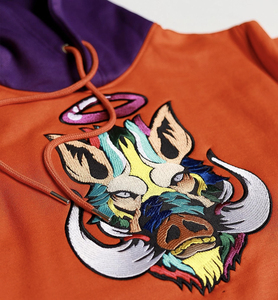 Sudadera con capucha bordada para hombre de diseño personalizado de calidad superior Fabricante de sudaderas y sudaderas para hombre Sudadera con capucha de bolsillo de canguro - Product Image 2