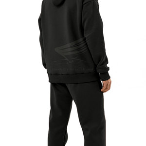 Nouveau style 2025 – Survêtement décontracté d'hiver pour homme, à capuche, motif uni, en coton léger, respirant, écologique, haute qualité – Vente chaude - Product Image 4