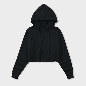 Meilleures ventes de crop top à capuche pour femmes de grande taille à prix abordable sweats à capuche personnalisés avec votre propre conception pour femmes - Product Image 1