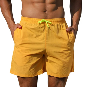 Top Selling Men's Hot Shorts High Quality Polyester 100% Export Oriented Quick Dry Summer Beach Short <b>Pants</b> Manufacturer From BD - Product Image 3
