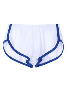 Shorts de basket-ball personnalisés en gros, imprimés par transfert thermique, écologiques, à séchage rapide, respirants, en toile, pour hommes, sport, mode - Product Image 6