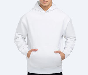 Sudadera con capucha de peso pesado de Venta caliente logotipo personalizado Sudadera con capucha en relieve de talla grande fabricación personalizada - Product Image 5