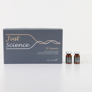 Just Science Ampoule Anti-Età 10ml per Uso Domestico, Lenitivo Viso, Riduzione Pori, Rimozione Macchie Scure con Niacinamide, Volume 50ml - Product Image 1
