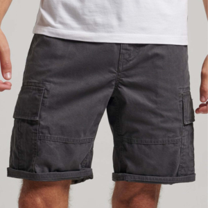 Pantalones cortos Cargo de algodón con cintura elástica para hombre 2025, nueva ropa informal estilo Hip Hop sólida de talla grande hasta la rodilla, OEM - Product Image 6
