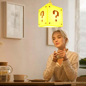 Super Mario Bros Cube <b>LED</b> Night <b>Light</b> Warm Touch-Controlled <b>Mini</b> Veilleuse for Bedroom ABS Silicone Material 5V Input Voltage - Product Image 5