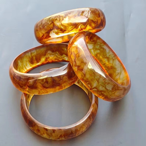 Gran oferta, pulsera llamativa colorida a la moda, pulsera de joyería a la moda, brazalete Vintage de Jade para mujer - Product Image 1