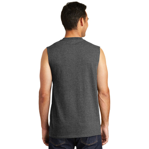 Camiseta sin Mangas de Algodón 100% para Hombre, Ligera y Suave, Ideal para el Gimnasio, Venta al Por Mayor - Product Image 2