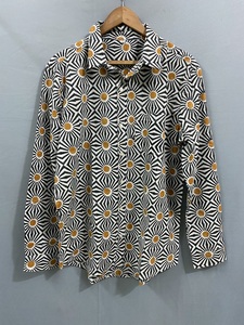 เดรสยาวผ้าฝ้าย100% แขนยาวสำหรับผู้หญิงชุดเดรสลำลองผ้านุ่มพิมพ์ลายเงาทรงตรงเอวตามธรรมชาติกำหนดเองสำหรับวันหยุดพักผ่อน - Product Image 2