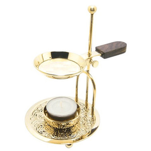 Quemador de incienso de Cruz de Metal 2026, regalos de bautismo de iglesia de carbón, caja de cartón al por mayor, quemador de incienso de lujo múltiple religioso - Product Image 6