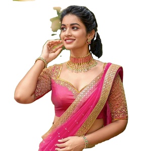 Kanjiveram Silk zari lehanga พร้อมเสื้อปักลาย duppta!! - Product Image 1