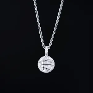 จี้เพชร CZ ชุบทองคำแท้แบบพรีเมียมสไตล์ฮิปฮอป - Product Image 3