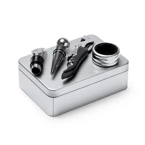 Juego de Vino Personalizado Indio Steel, Utensilios Premium para Servir Bebidas - Product Image 4