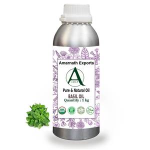 100% huile essentielle d'extrait de plante de Tulsi naturel pur huile de basilic doux à la vente directe des fabricants de quantité en vrac pour les acheteurs en vrac - Product Image 3