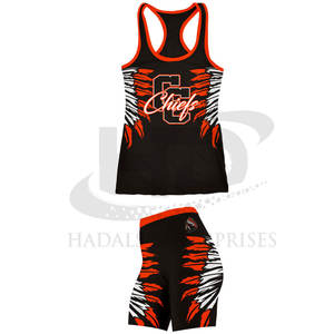 Uniforme de porristas de primera calidad hecho a medida Suministro directo de fábrica Uniforme de porristas en stock - Product Image 2