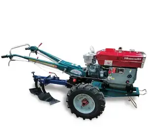 Mini tractor de mano para caminar de alta calidad precios Granja Mini Diesel motocultor Power Tiller Dos ruedas