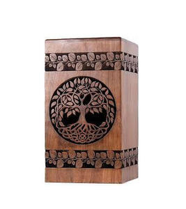 Urnes funéraires en bois de qualité supérieure pour adultes, pour les funérailles et les inhumations, fabriquées à la main avec logo personnalisé à bas prix - Product Image 3