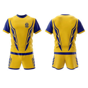 Uniforme de Rugby Transpirable de Primera Calidad, Nuevo en Stock, para Deportes Unisex, Conjuntos de Ropa Deportiva 100% Poliéster, Venta al Por Mayor - Product Image 1