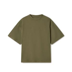 Camiseta de algodón personalizada de alta calidad unisex, camiseta estampada con cuello redondo para hombre, ropa de diseñador de algodón 100% en blanco - Product Image 1