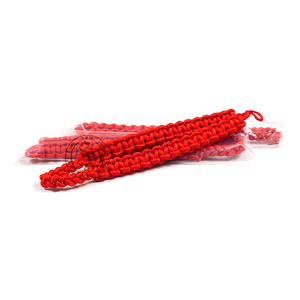 Cordon d'épaule décoratif simple tresse en gros de couleur rouge | Cordon d'épaule rouge de cérémonie pour uniformes de robe d'infanterie - Product Image 1