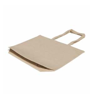 Large Size Solid Color Canvas Tote <b>Bag</b> with <b>Long</b> Handles TG219 - Product Image 5