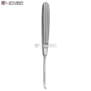 Muehling Raspatory 4mm Curvo Raspador de hueso quirúrgico corto Instrumentos médicos Disección ENT ortopédico de alta calidad - Product Image 4