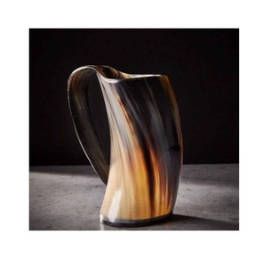 An elegant horn <b>mug</b> handmade from horn showing tradition a horn <b>mug</b> that suits collectors of medieval inspired items - Product Image 3