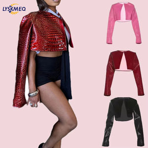 2025 Vintage Motorcycle Themed Faux PU Leather <b>Cardigan</b> Unique Men's Hoodie & Sweatshirt with <b>Spring</b> & Fall Crop Jacket Features - Product Image 5