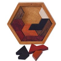Teka-teki Kayu untuk Anak-anak Teka-teki Jigsaw Kayu Blok Kubus Puzzle Kayu 3d dari Tradnary