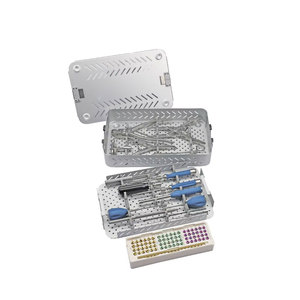 Juego de Instrumentos Quirúrgicos Ortopédicos Manuales Premium de Acero Inoxidable, Herramientas Quirúrgicas Reutilizables, Estuche de Esterilización para Cirugía de Trauma - Product Image 1