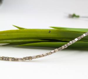 Brown Champagne Faceted DiamondTube Shape Beads High Quality Diamond 1.5-2.5 mm <b>Natural</b> <b>Tube</b> Top for Jewelry Making - Product Image 5