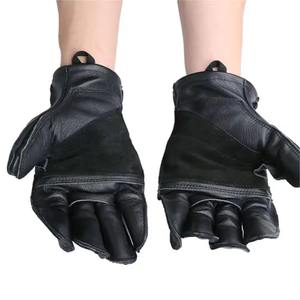 Guantes de Conducción de Cuero de Vaca Granulado, Guantes de Seguridad para Soldadores Resistentes al Calor de Grado Premium - Product Image 2