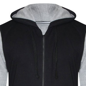 Survêtement 100% coton Oem hommes deux pièces ensembles survêtement décontracté pantalon à manches longues ensemble Street-wear vêtements pour hommes - Product Image 5