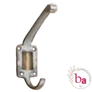 Crochets de chapeau en fonte de laiton antique [CIH 212] matériel de qualité supérieure fabriqué à la main pour le produit de rails de crochets de bureau à domicile - Product Image 1