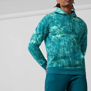 OEM Vêtements de sport pour hommes 100% coton à manches longues pulls à capuche séchage rapide thermique léger fermeture éclair sweats à capuche pour l'hiver - Product Image 6