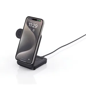 Arcadia 15W 3 en 1, Gadgets Sostenibles, Cargador de Baterías Portátiles Promocionales 3 en 1 - Product Image 3