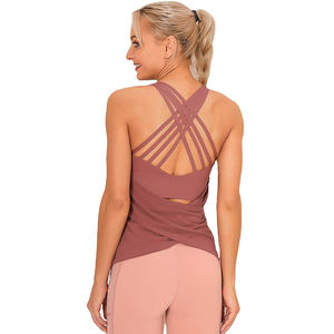 Débardeur décontracté pour femmes pour l'entraînement physique et la musculation Logo avant Logo personnalisé OEM ODM marque privée en gros - Product Image 4