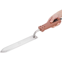 Couteau électrique à désoperculer le miel en acier inoxydable avec contrôleur de température numérique 110V, grattoir chauffant pour désoperculer le miel