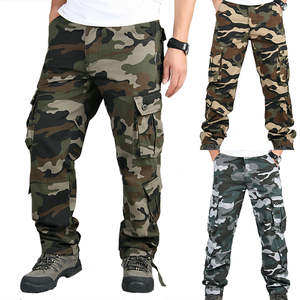 Pantalon cargo robuste pour homme avec plusieurs poches utilitaires sécurisées, genoux renforcés et tissu ripstop durable pour le travail en extérieur - Product Image 1