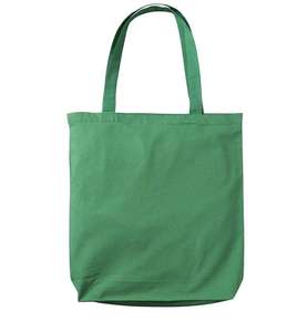 Bolsa de Lona de Algodón con Logotipo Personalizado, Bolsa de Mano de Algodón Verde de Alta Calidad, Venta al por Mayor - Product Image 3