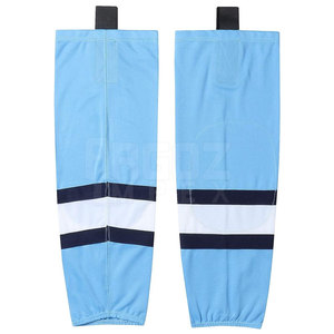 OEM Custom Made Plus Size Ice Hockey Socks Cotton/Wool Breathable Quick Dry Custom Colors & Logo Low MOQ High Quality - Product Image 1