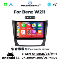 MEKEDE-Unidad Central de Navegación para coche C30 Plus, reproductor de vídeo con pantalla Mp3, Android, para Benz W211