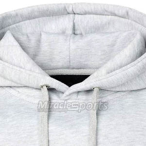 เสื้อฮู้ดของผู้ชายผ้าฝ้ายผสม - Product Image 5