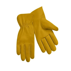 Nuevos guantes de conducción de Cuero 100% transpirables para hombres que conducen en clima frío Protección de manos Seguridad para hombres Guantes de cuero - Product Image 2