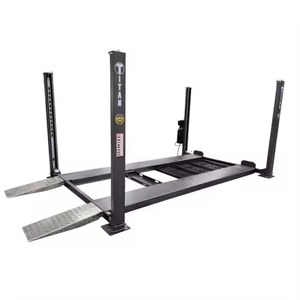 Elevador Hidráulico de Cuatro Postes para Autos, Capacidad de Elevación de 6 Toneladas, Accionamiento Eléctrico, Marca CAR LIFT para Estacionamiento de Camiones y Autos - Product Image 3